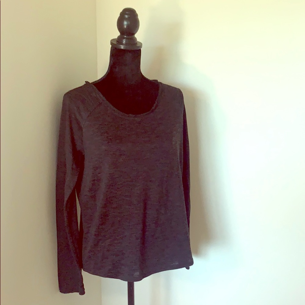 Prana Charcoal L/S Shirt